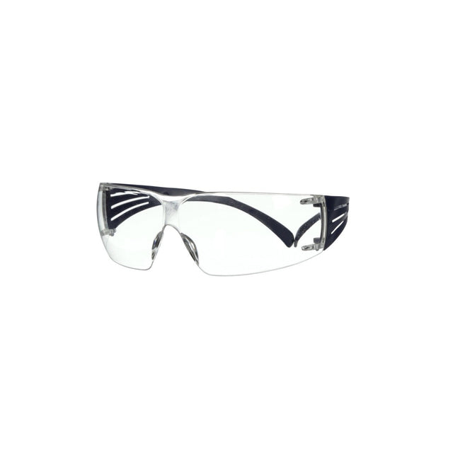 3M SF201SGAF-BLU SecureFit Protective Eyewear 200 Series, Blue Temples, Clear Scotchgard Anti-Fog Lens (7100180044) (20 Pack)