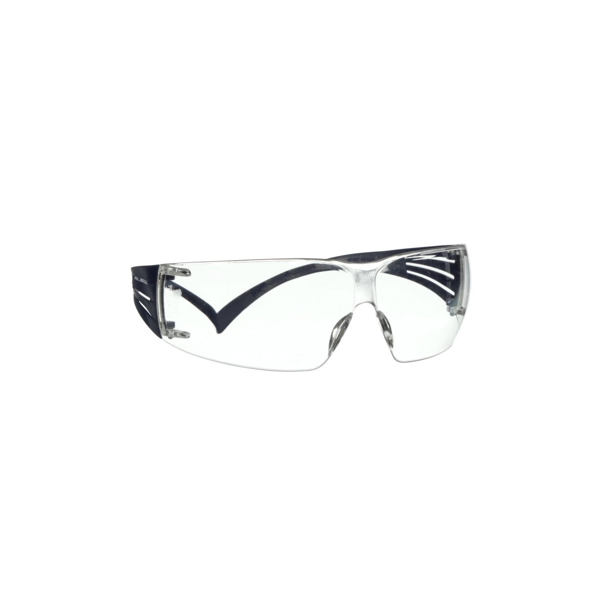 3M SF201SGAF-BLU SecureFit Protective Eyewear 200 Series, Blue Temples, Clear Scotchgard Anti-Fog Lens (7100180044) (20 Pack) - 4