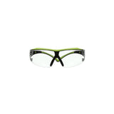 3M SF401XAF-GRN SecureFit 400 Series Safety Glasses, Green/Black, Clear Anti-Fog/Anti-Scratch Lens (7100180045) (20 Pack)
