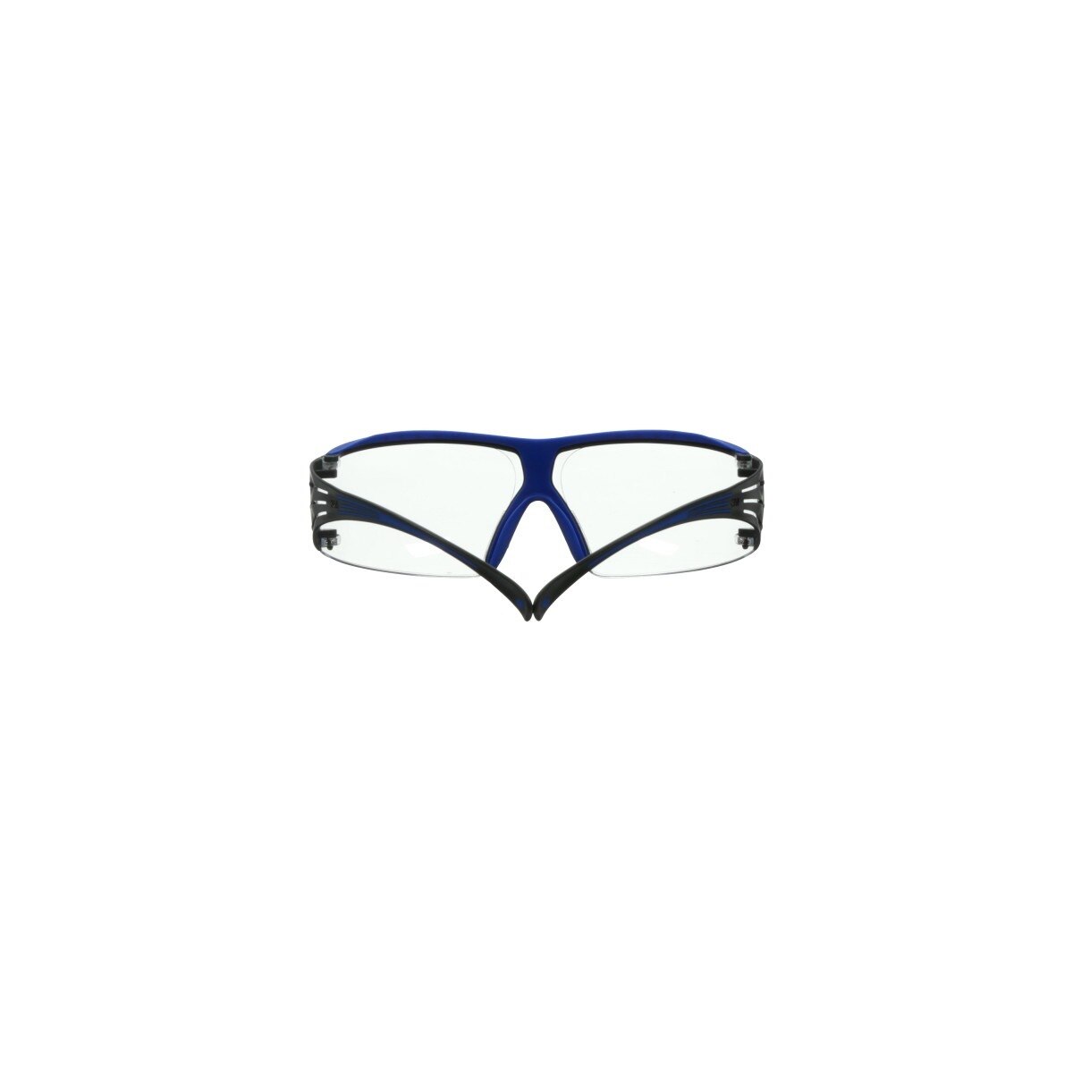 3M SF401XSGAF-BLU SecureFit 400 Series Safety Glasses, Blue/Gray, Clear Scotchgard Anti-Fog/Anti-Scratch Lens (7100180049) (20 Pack) - 2