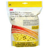 3M SG-Y POUCH Secure Grip Twist-on Wire Connector, Steel Spring, Straight Wing, Yellow, 18-12 AWG, 600 V (7100180518) (1000 Pack) - 6