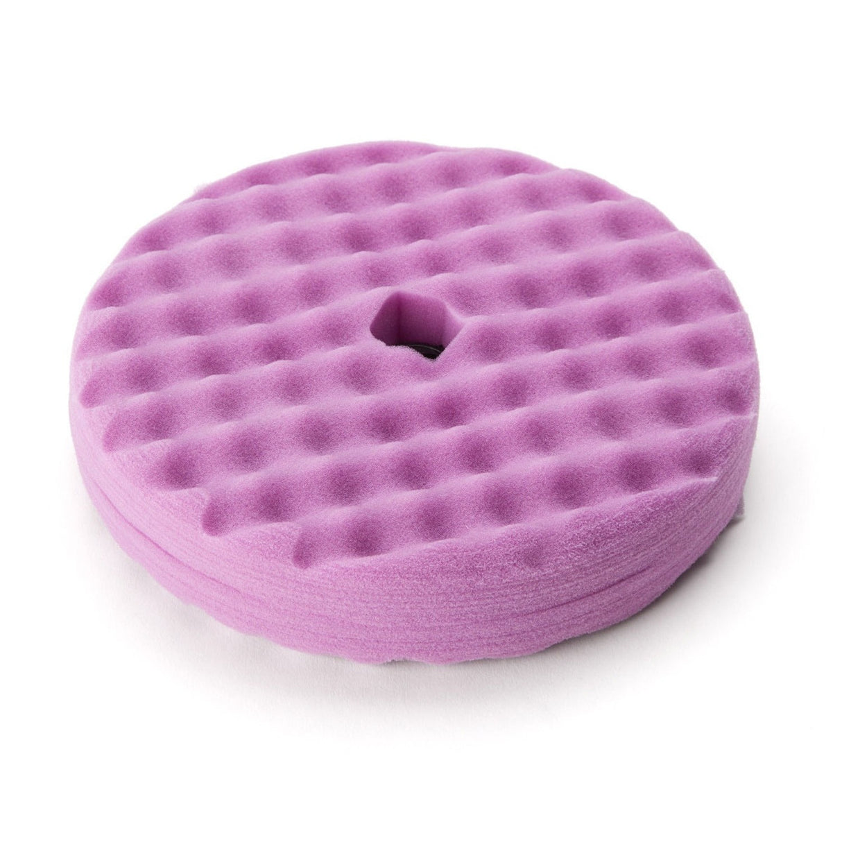 3M Perfect It 1 Step Foam Finishing Pad, Quick Connect, Waffle Face, Purple, 8 in (33035) (7100191416) (6 Pack)