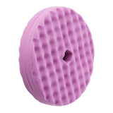 3M Perfect It 1 Step Foam Finishing Pad, Quick Connect, Waffle Face, Purple, 8 in (33035) (7100191416) (6 Pack) - 2