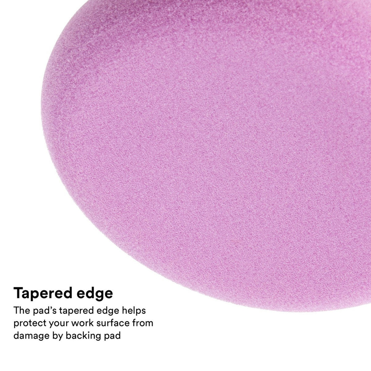 3M 33033 Hookit 1-Step Foam Finishing Pad, Purple, 4 in (7100191418) (12 Pack) - 3