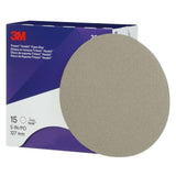 3M 30805 Trizact Hookit Foam Disc , 8000, 5 in (7100193766) (15 Pack) - 3