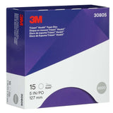 3M 7100193766 Trizact Hookit Foam Disc 30805, 8000, 5 in (15 Pack) - 5