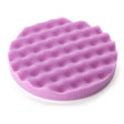 3M 33042 Hookit 1-Step Foam Finishing Pad, Waffle Face, Purple, 6 in (7100193787) (24 Pack)