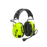 3M MT15H7AWS6 PELTOR WS ProTac XPI Bluetooth Headset with Noise-Canceling Microphone, Headband, Yellow (7100196045)