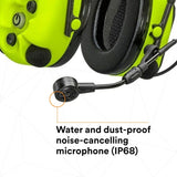 3M MT15H7AWS6 PELTOR WS ProTac XPI Bluetooth Headset with Noise-Canceling Microphone, Headband, Yellow (7100196045) - 5