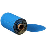 3M 36265 Stikit Blue Abrasive Disc Roll 321U, 5 in, 80, No Hole (7100199698) - 2