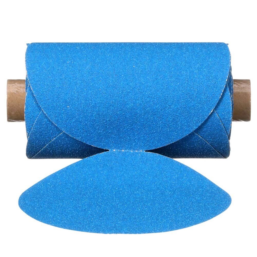 3M 7100199698 Stikit Blue Abrasive Disc Roll 321U, 36265, 5 in, 80, No Hole - 4