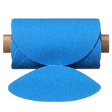 3M 7100199698 Stikit Blue Abrasive Disc Roll 321U, 36265, 5 in, 80, No Hole - 4