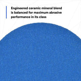 3M 7100199698 Stikit Blue Abrasive Disc Roll 321U, 36265, 5 in, 80, No Hole - 9