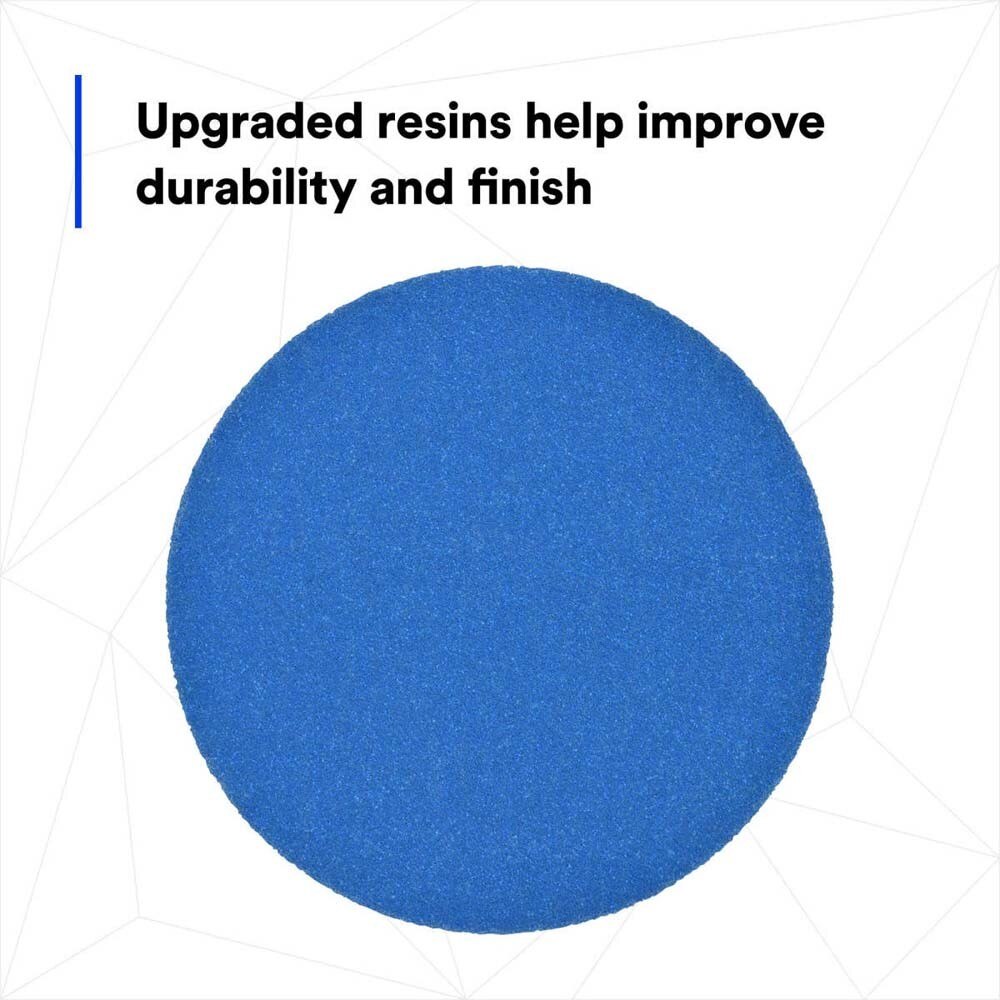 3M 7100199698 Stikit Blue Abrasive Disc Roll 321U, 36265, 5 in, 80, No Hole - 10