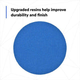 3M 7100199698 Stikit Blue Abrasive Disc Roll 321U, 36265, 5 in, 80, No Hole - 10