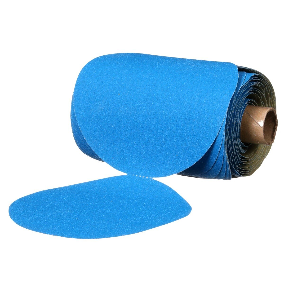 3M 321U 36266 Stikit Blue Abrasive Disc Roll, No Hole, 5 in, 120 Grade (7100199700) (500 Pack)