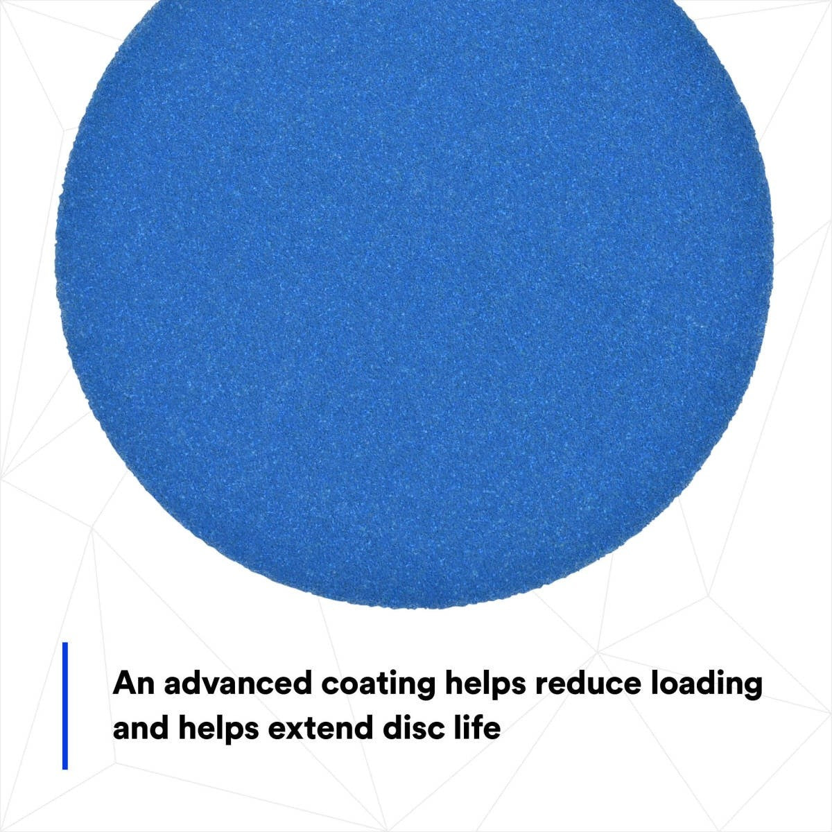 3M 321U 36269 Stikit Blue Abrasive Disc Roll, No Hole, 5 in, 220 Grade (7100199702) (500 Pack) - 6
