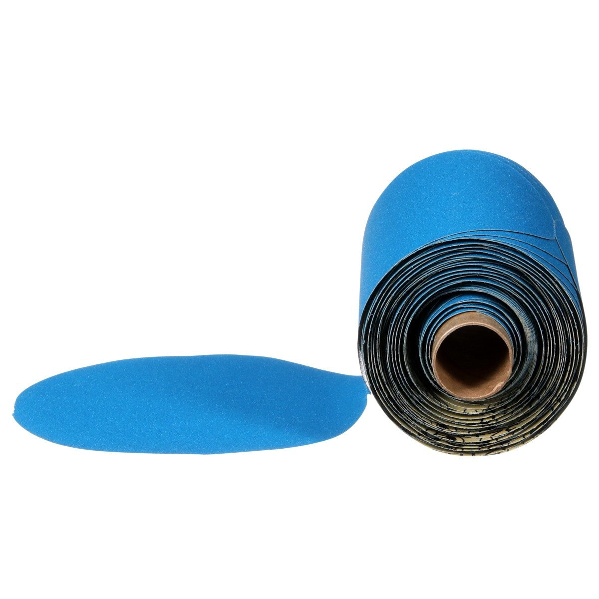 3M 321U 36268 Stikit Blue Abrasive Disc Roll + No Hole, 5 in, 180+ Grade, Blue, PSA, 100 Discs Pack (7100199703) (500 Pack) - 3