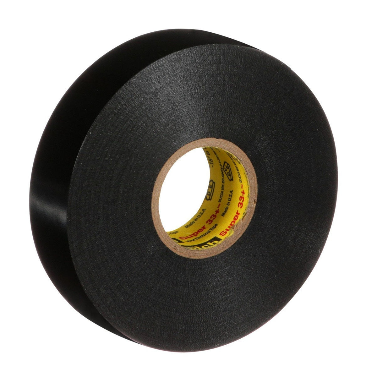 3M 33+-3/4X76FT-1 Scotch Super 33+ Vinyl Electrical Tape, Black, 3/4 in x 76 ft, 1 in Core, 7 mil, Professional Grade, All-Weather, Flame Retardant (7100201470) (100 Pack) - 7