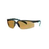 3M S2005SGAF-BGR Solus 2000 Series, Gray/Blue-Green Temples, Scotchgard Anti-Fog Coating, Brown AF-AS lens (7100203166) (20 Pack) - 2