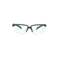 3M S2001SGAF-BGR Solus 2000 Series, Gray/Blue-Green Temples, Scotchgard Anti-Fog Coating, Clear AF-AS lens (7100203178) (20 Pack)