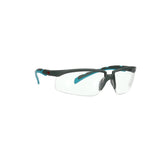 3M S2001SGAF-BGR Solus 2000 Series, Gray/Blue-Green Temples, Scotchgard Anti-Fog Coating, Clear AF-AS lens (7100203178) (20 Pack) - 2