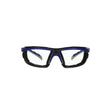 3M S2001SGAF-BGR-F Solus 2000 Series Safety Glasses, Anti-Fog Anti-Scratch, Clear Lens, Gray Teal Frame, Removable Foam Gasket (7100203183) (20 Pack)