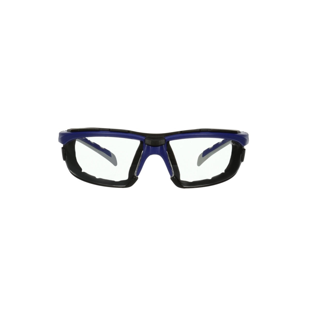3M S2001SGAF-BGR-F Solus 2000 Series Safety Glasses, Anti-Fog Anti-Scratch, Clear Lens, Gray Teal Frame, Removable Foam Gasket (7100203183) (20 Pack)