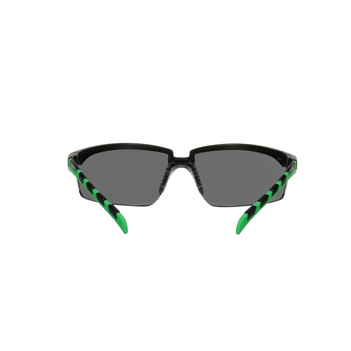 3M S2030AS-BLK Solus 2000 Series Safety Glasses, Anti-Scratch, IR Shade 3.0 Gray Lens, Black Green Temples (7100203188) (20 Pack) - 4