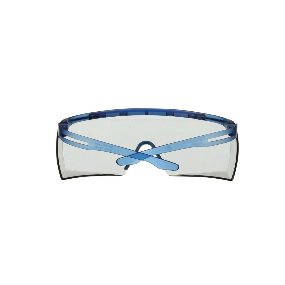3M SF3707AS-BLU SecureFit 3700 Series OTG Safety Glasses, Anti Scratch, Indoor Outdoor Gray Lens, Blue Temple (7100203195) (10 Pack) - 9