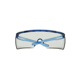 3M SF3707AS-BLU SecureFit 3700 Series OTG Safety Glasses, Anti Scratch, Indoor Outdoor Gray Lens, Blue Temple (7100203195) (10 Pack) - 9