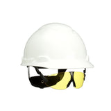 3M HIE603AF Safety Glasses Integrated Protective Eyewear V903AF ANSI Z87 Anti Fog Amber Lens Attaches to Hard Hat Suspension (7100205235) (20 Pack) - 3