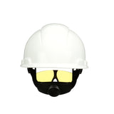 3M HIE603AF Safety Glasses Integrated Protective Eyewear V903AF ANSI Z87 Anti Fog Amber Lens Attaches to Hard Hat Suspension (7100205235) (20 Pack) - 4