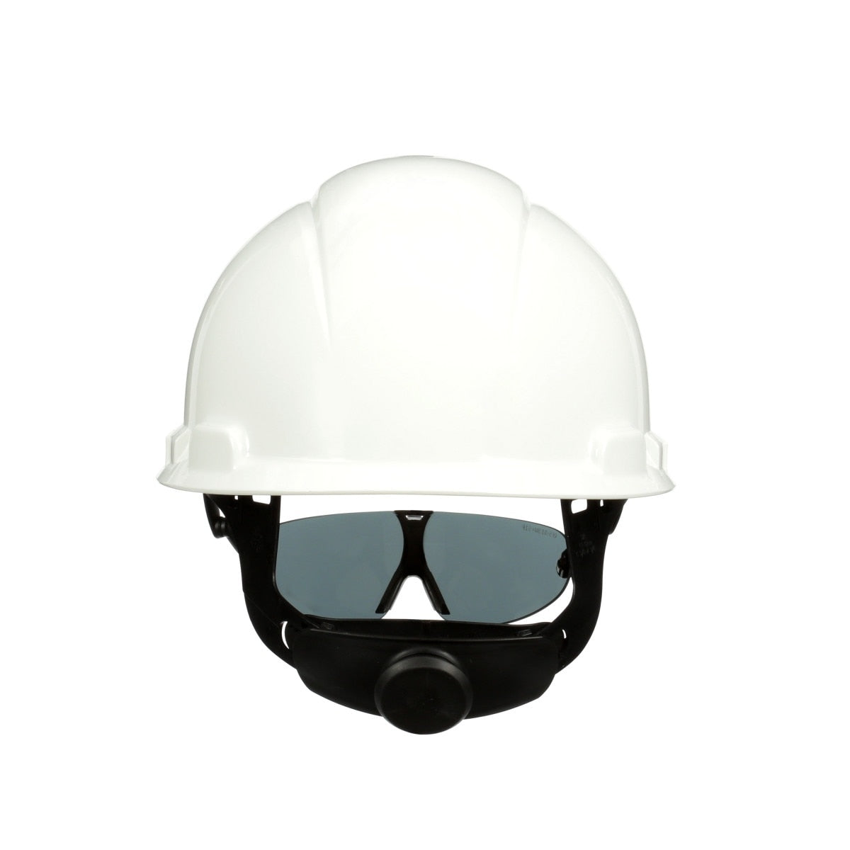 3M HIE602AF Integrated Protective Eyewear Gray Anti-Fog Lens Hard Hat Attachment (7100205236) (20 Pack) - 5