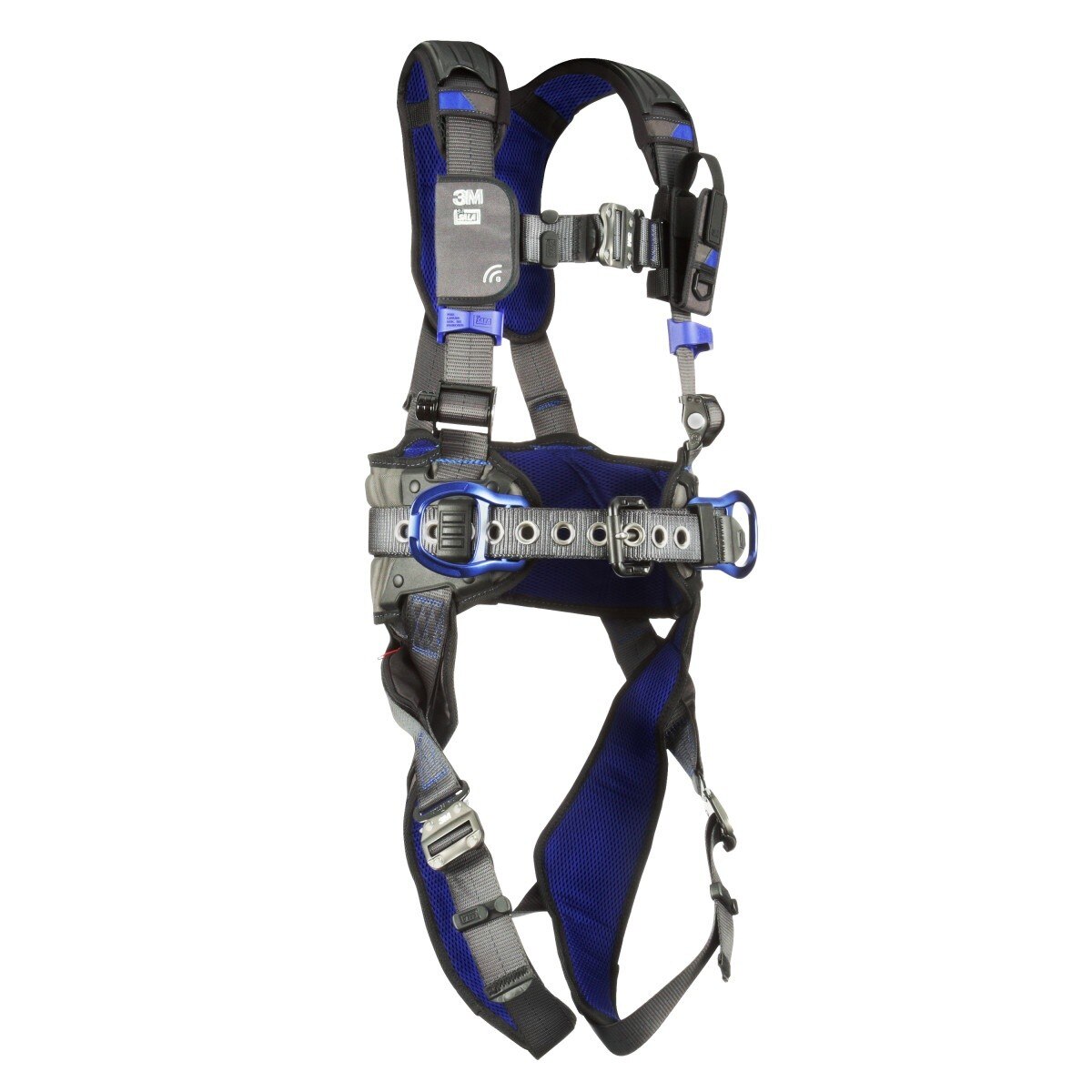 DBI Sala 1113124 Comfort Construction Positioning Safety Harness, Gray, Medium, Aluminum Back and Hip D-Rings, Auto-locking Quick Connect Buckles (7100210165) - 4