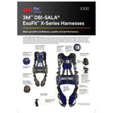 DBI Sala 1113124 Comfort Construction Positioning Safety Harness, Gray, Medium, Aluminum Back and Hip D-Rings, Auto-locking Quick Connect Buckles (7100210165) - 5
