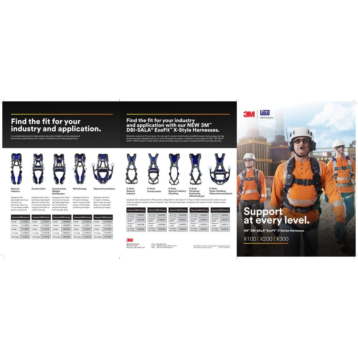 DBI Sala 1113124 Comfort Construction Positioning Safety Harness, Gray, Medium, Aluminum Back and Hip D-Rings, Auto-locking Quick Connect Buckles (7100210165) - 6