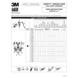 DBI Sala 1113124 Comfort Construction Positioning Safety Harness, Gray, Medium, Aluminum Back and Hip D-Rings, Auto-locking Quick Connect Buckles (7100210165) - 8