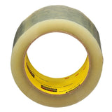 3M 375+ Scotch High Tack Box Sealing Tape, Hot Melt Adhesive, Clear, 72 mm x 50 m (7100215467) (24 Pack) - 4