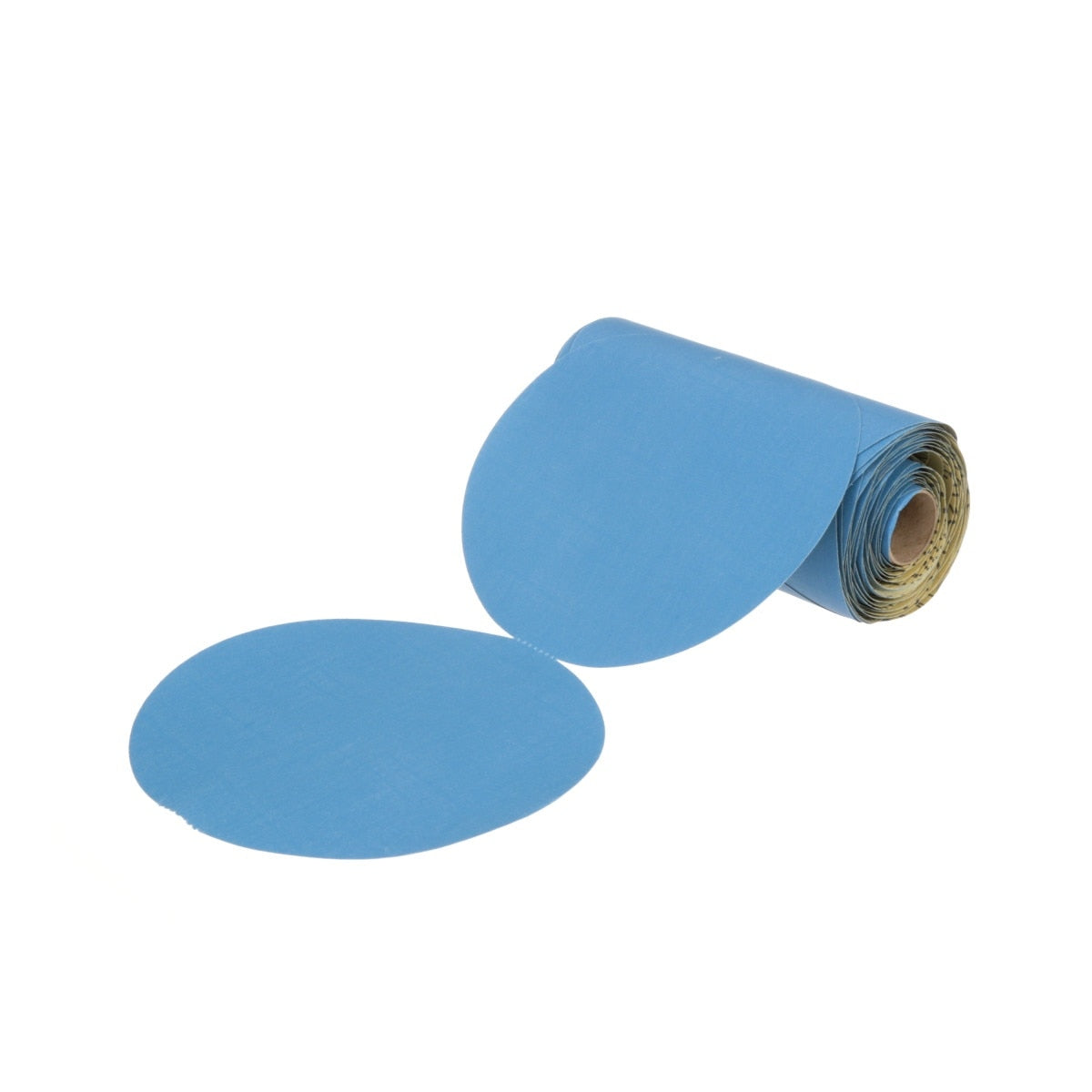 3M 321U 36210 Stikit Blue Abrasive Disc Roll, No Hole, 6 in, 320 Grade, Automotive (7100215729) (500 Pack)
