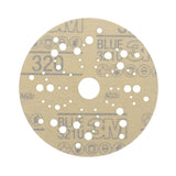 3M 7100215945 Hookit Blue Abrasive Disc 321U 36165 5 in 320 Multi-hole Discs (50 Pack) - 2