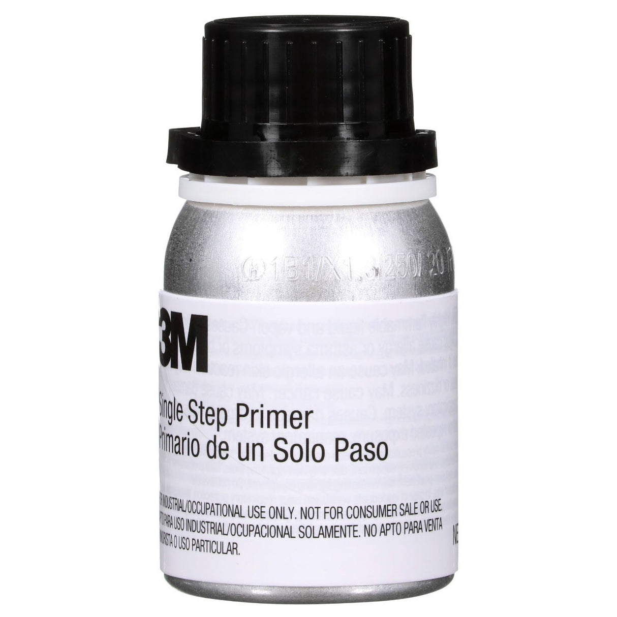 3M Single Step Primer, One-Part Urethane, UV Resistant, Black, 125 mL 4.2 fl oz (08681) (7100215960) (6 Pack) - 3