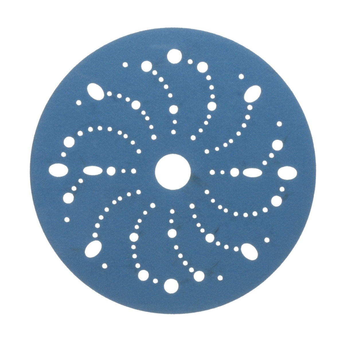 3M 321U 36180 Hookit Blue Abrasive Disc, Multi-Hole, 6 in, 320 Grit, Featheredging, Primer Sanding, Paint Preparation (7100216057) (200 Pack)