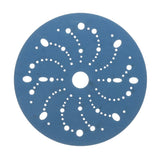 3M 321U 36180 Hookit Blue Abrasive Disc, Multi-Hole, 6 in, 320 Grit, Featheredging, Primer Sanding, Paint Preparation (7100216057) (200 Pack)