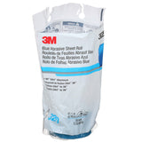 3M 321U Stikit Blue Abrasive Sheet Roll, 320 Grit, PSA, No Hole, 2-3/4 in x 45 yd (36225) (7100216685) (5 Pack) - 4