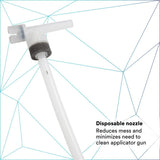 3M 08966 No Cleanup Replacement Nozzles High Performance Disposable Plastic Nozzle (7100217990) (32 Pack) - 7