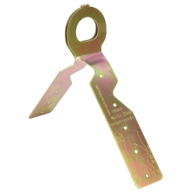 3M 2103680 PROTECTA Knock Down Disposable Roof Anchor for Flat or Sloped Wood Roofs with Stamped D Ring and Fasteners (7100221375) (12 Pack)