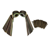 3M 2103680 PROTECTA Knock Down Disposable Roof Anchor for Flat or Sloped Wood Roofs with Stamped D Ring and Fasteners (7100221375) (12 Pack) - 2