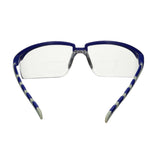 3M Solus 2000 Series Safety Reader Glasses, Blue Gray Temples, Clear +1.5 Anti Fog Anti Scratch Lens (S2015AF-BLU) (7100221704) (20 Pack) - 8