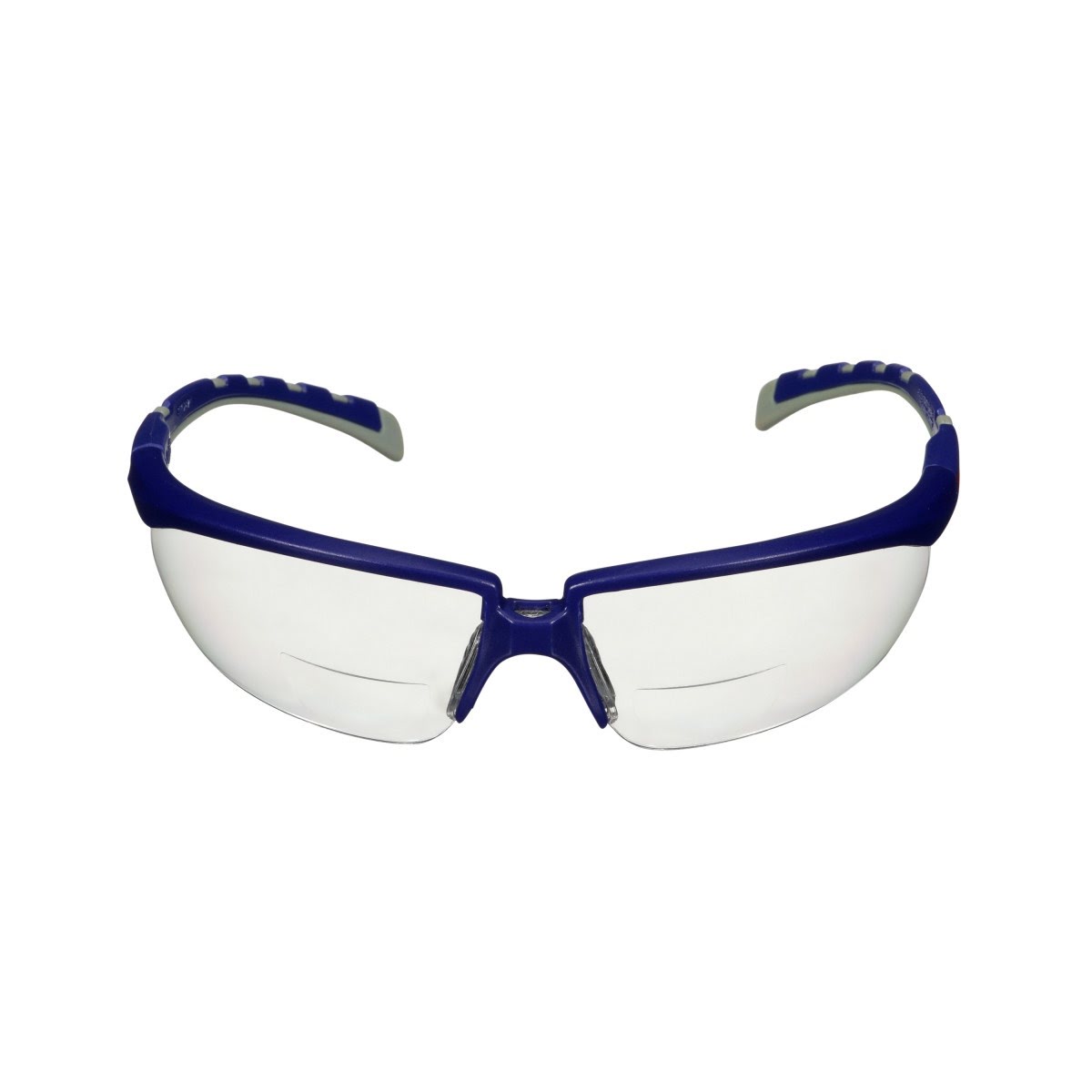 3M Solus 2000 Series Safety Reader Glasses, Blue Gray Temples, Clear +1.5 Anti Fog Anti Scratch Lens (S2015AF-BLU) (7100221704) (20 Pack) - 9